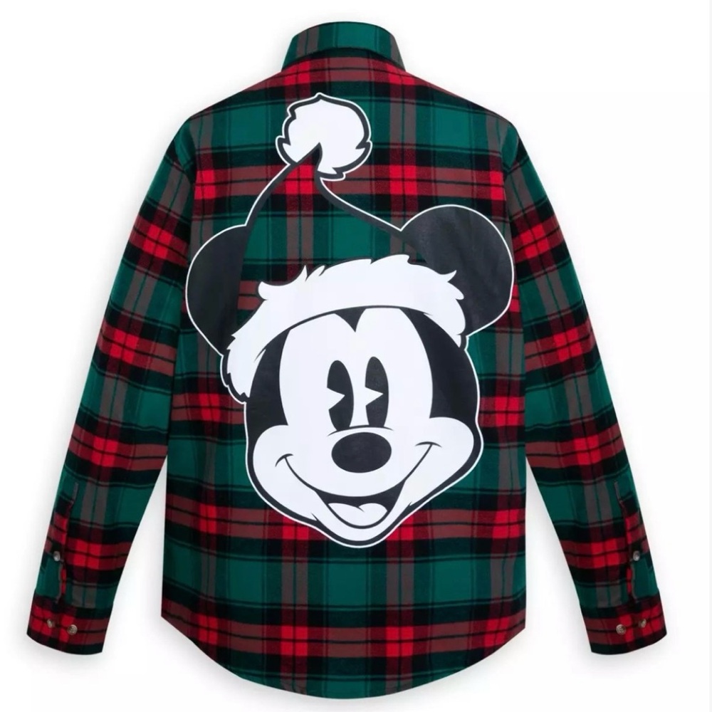 Santa Mickey Flannel
